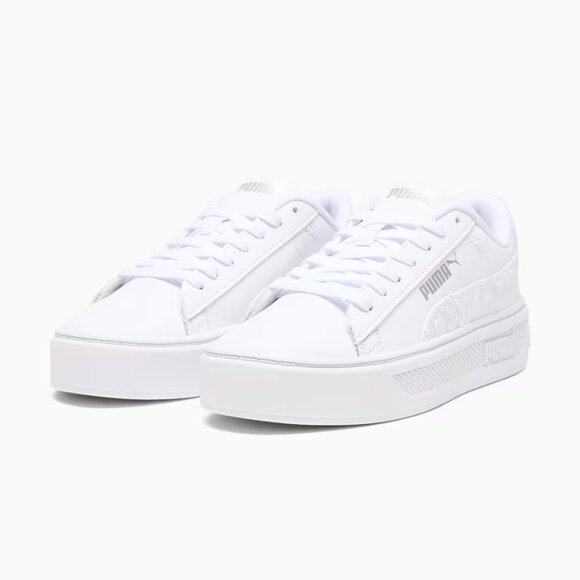 NIB Puma Smash v3 Platform Sneaker, Size 7 - Picture 1 of 4